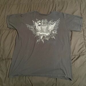 Affliction Men's Black T-shirt